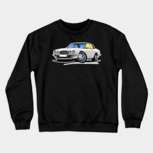 Jaguar XJ-C White Crewneck Sweatshirt